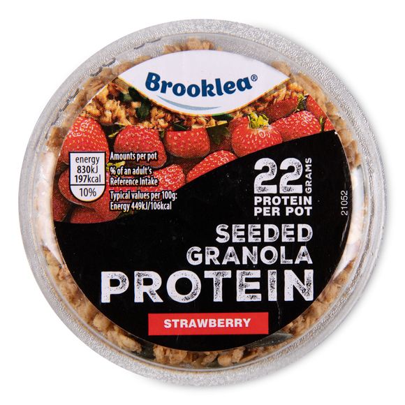 Strawberry Protein Granola Yogurt 185g Brooklea